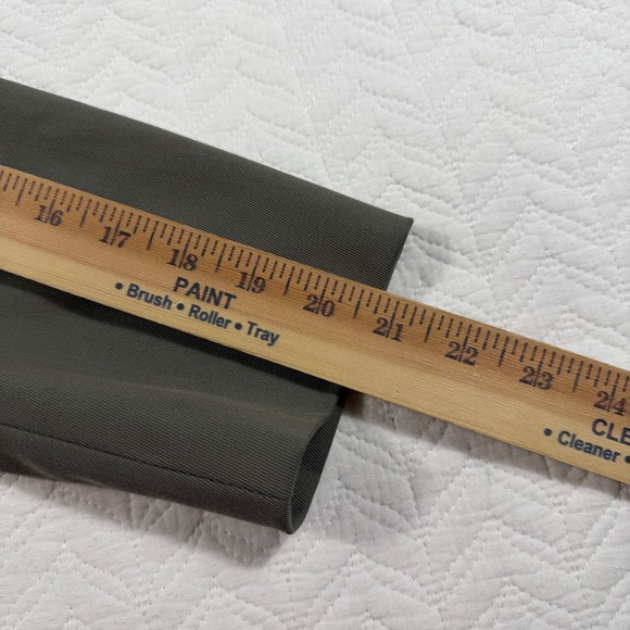 Vtg Talbots Mandarin Collar Jacket Blazer Khaki Petite Women Sz 6 Wool Blend USA - Picture 13 of 14